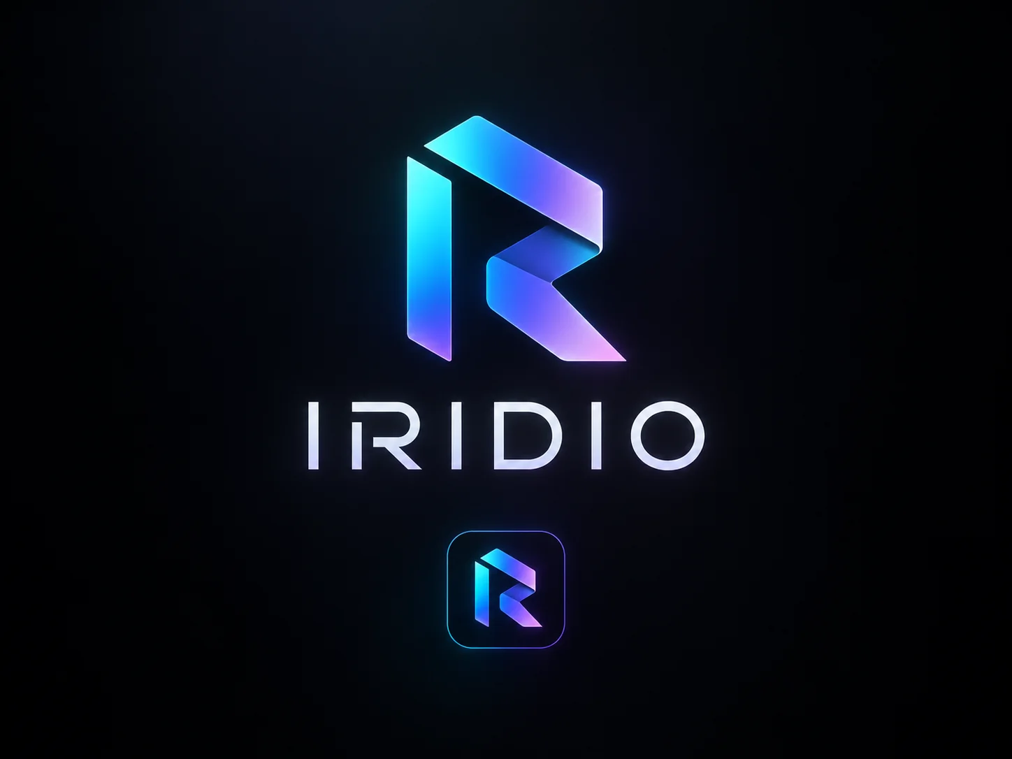 Logotipo completo de Iridio